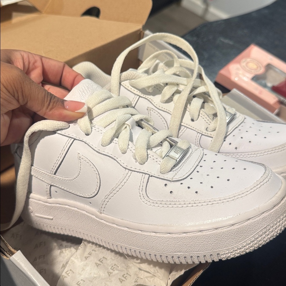 Classic White Kids' Sneakers